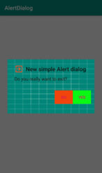 AlertDialog in android studio 