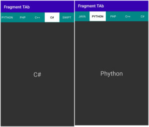 Read more about the article Create a scrollable Tabs fragment in android