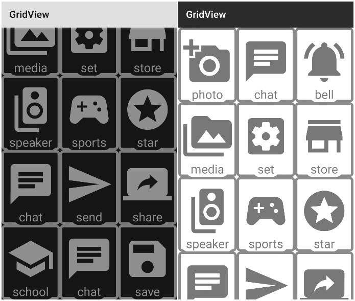 GridView Android