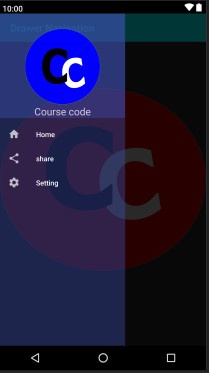 Navigation drawer in android
