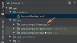Your project package name has been changed successfully in android studio 