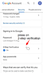 2-step verification