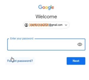 forgot Gmail password 