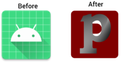 Change Launcher icon in android studio