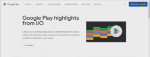 google play console 