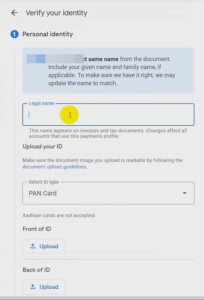How to Google play console Account verify identity 3 Google Play Console account -verify identity upload document