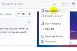 Create a New Repository on GitHub